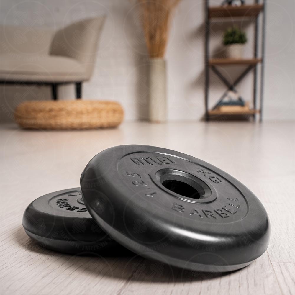 Блины для штанги и гантелей 1,25 кг Barbell Atlet D26мм