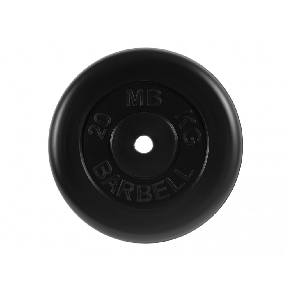 Блины для штанги и гантелей 20 кг MB-Barbell D26мм