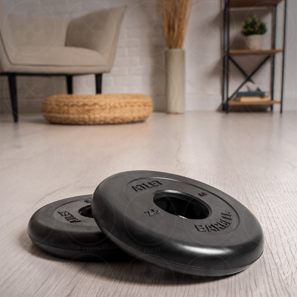 Блины для штанги и гантелей 2,5 кг Barbell Atlet D51мм