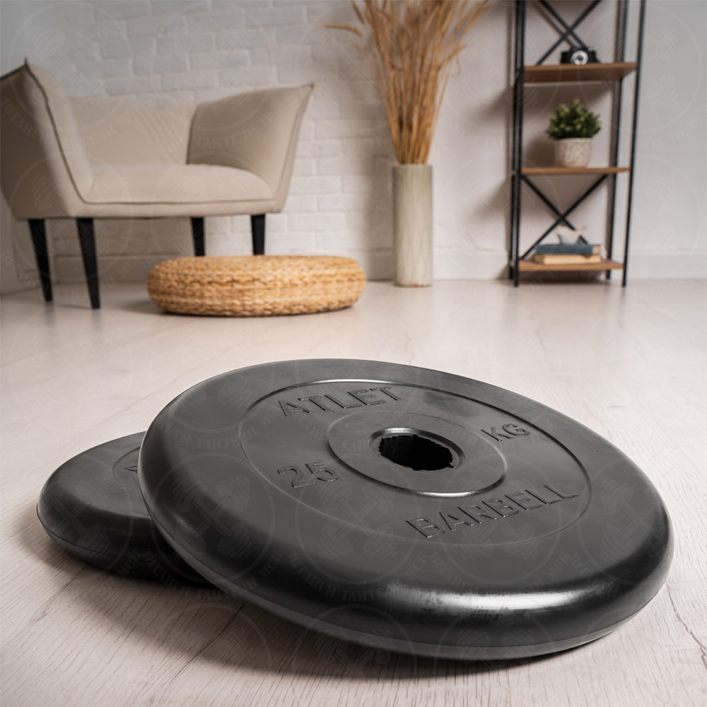 Блины для штанги и гантелей 25 кг Barbell Atlet D51мм