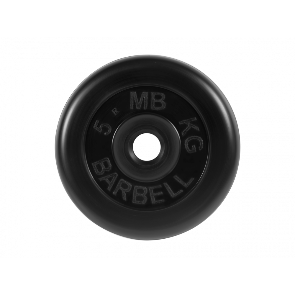 Блины для штанги и гантелей 5 кг MB-Barbell D26мм