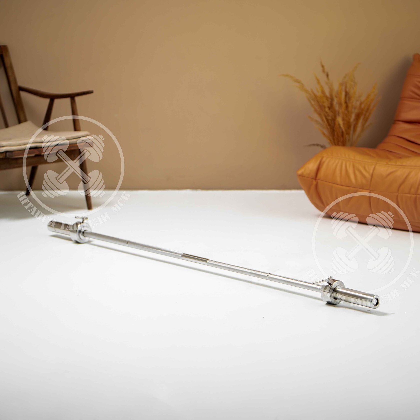 Гриф для штанги прямой D 50 мм L 185 см Barbell